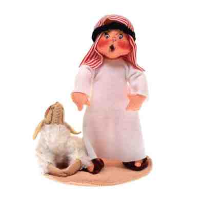 Annalee Doll 1993 Shepherd & Sheep Nativity 7.5"