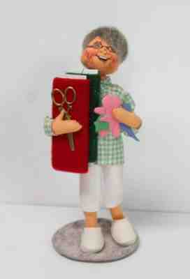 Annalee Doll 10'' Socialee Annalee Signed by Karen and Chuck Thorndike 2004 Rare