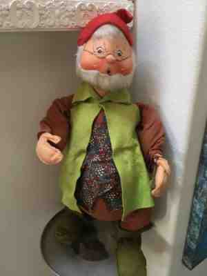 ANNALEE 28" Christmas GnomeÂ  ElfÂ  USA Vintage 1979