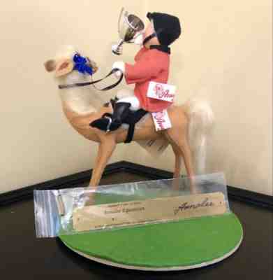 Annalee Doll Equestrian Exclusive Series #9943 Horse & Rider Vintage 1992 RARE!!
