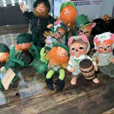 Annalee â?? Lot of 9â?? St. Patrickâ??s Day