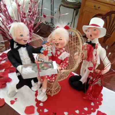 Annalee Heathers Heart and Lovable Larry With Extras.