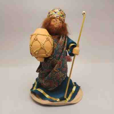 Annalee Doll Wiseman Bearing Myrrh Original Tag Nativity Christmas 1996 10 Inch