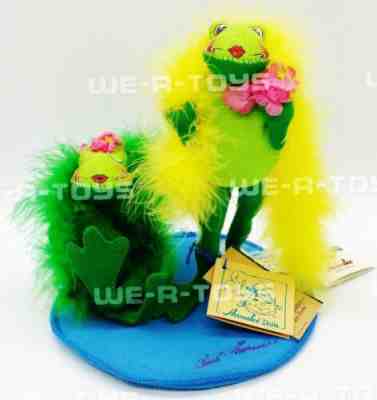 Annalee Mobilitee Special 1998 Fabulous Floozy Frogs Wired Doll No 9709 MINT