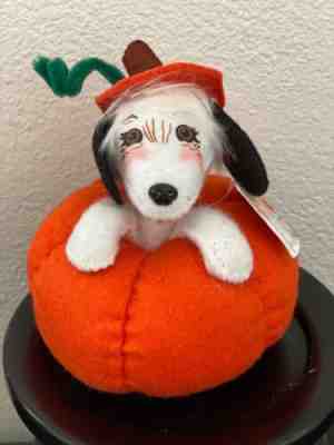 Annalee NEW Fall 6"Puppy in Pumpkin 301312 out of stock no longer available 2012