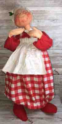 Annalee Mobilitee Mrs. Santa Clause Vintage 1971 28â? tall