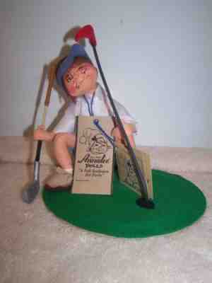 Annalee Doll '96 10" Woman Golfer #2881 Vintage with Tags