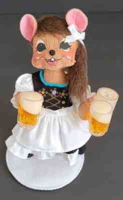 Annalee Doll Assembled in America 6in Helga Beer Maid Mouse 860021 Oktoberfest