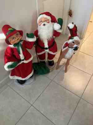 Annalee Large Christmas Lot