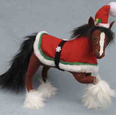 Annalee 2016 Doll #750716 Snowflake Clydesdale Horse 10â? NWT
