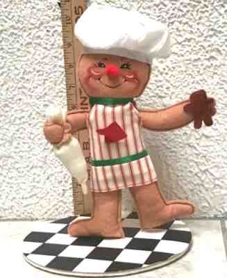 AnnaLee Mobilitee Doll Christmas Cookie Cook Gingerbread Man