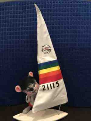 Annalee Dolls Windsurfer Mouse 7â? Sail with logo and #21115 Annaleeâ??s Birthday