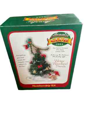 Annalee Mobilitee Dolls 2004 Winter Wonderland Christmas Tree No 969204 USED