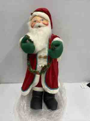 30" AnnaLee Mobilitee 2006 Large Christmas Jinglebell Santa 30" w/ tags