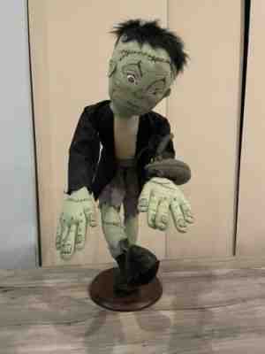 Vintage 2002 Annalee 30â? Frankenstein Franky and Friend Halloween w/Tags