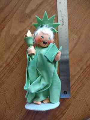 Annalee #851019 6in Statue of Liberty 2019 # 68/250 with tags Peggy signed