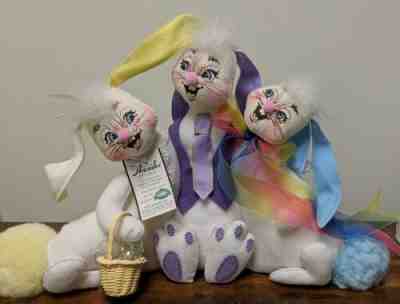 Vintage Annalee 12" Bunch Of Bunnies Large 2003 NOS Super Cute!