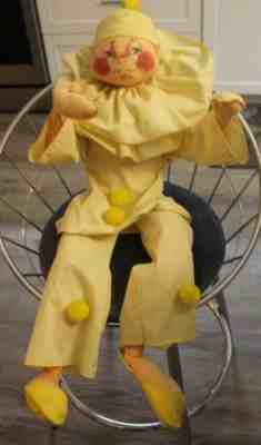 Annalee Mobiltee Large Pierott Clown 1990 31"