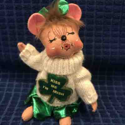 Annalee Dolls Kiss Me Iâ??m Irish Girl Mouse 6â? 2009