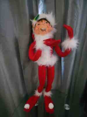 Annalee 30 inch Limited Edition. Only 100 made. Jolly Ole Elf. Perfect condition