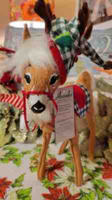 Annalee Doll 2018 12â? Northwoods Christmas Deer Reindeer NWT