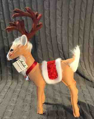 2014 MerryMint Reindeer Christmas Deer New W/ Tag Annalee Doll Lot #38 12â?