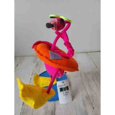 Annalee 10 in flamingo pool tube summer decor sunglasses