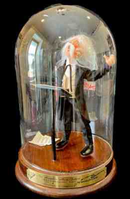 Vintage ANNALEE Music Conductor Doll Glass Dome 14" New Hampshire Music Festival