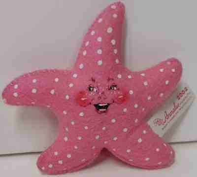Annalee Doll 4 inch Pink Starfish 2002 Beach Buddy Collectable Seastar