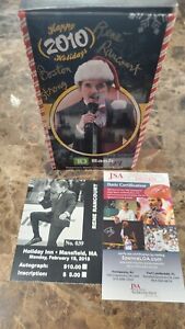2010 Rene Rancourt Rancournament Signed Autograph Ornament Boston Bruins SGA JSA