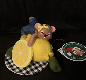 Annalee 4in Be Zesty Mouse Lemon Exclusive Sold Out Assembled n American #851723