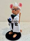Annalee MAD SCIENTIST or DOCTOR Mouse Doll - 7. 5" Tall from 2017 - Adorable!