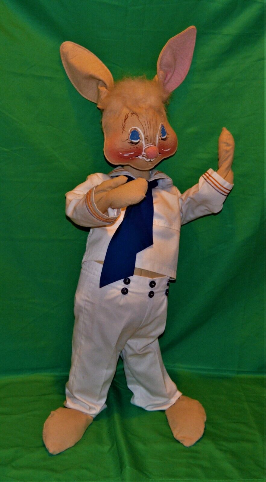 VTG 1971 Annalee Mobilitee Dolls Mr.  Bunny 37" standing figurine RARE!