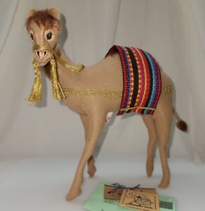 Vintage Annalee Doll Nativity Camel Standing Christmas Poseable 12" 1997 5437