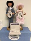 ANNALEE 1959 Rogers Clothing Store Couple Dolls - 50’s Man Woman - Museum 1997