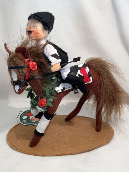 2020 Annalee Dolls 9" Triple Crown Exclusive Figure #22 / 250 LE Horse Racing