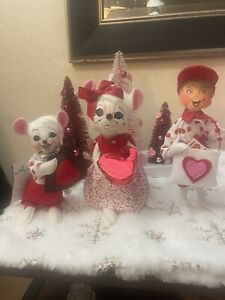 Annalee Valentine Lot Of Three NWT