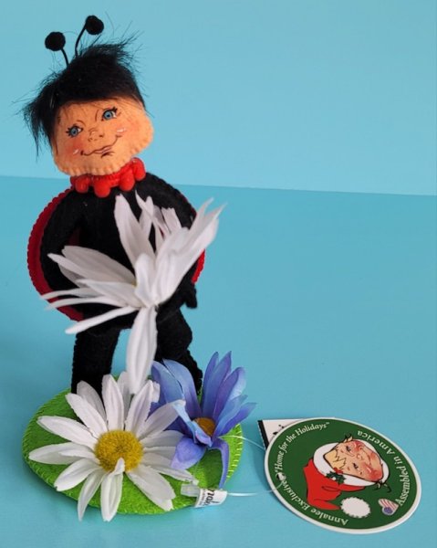 Annalee Doll AIA Exclusive 6in Lady Luck 851022 Ladybug