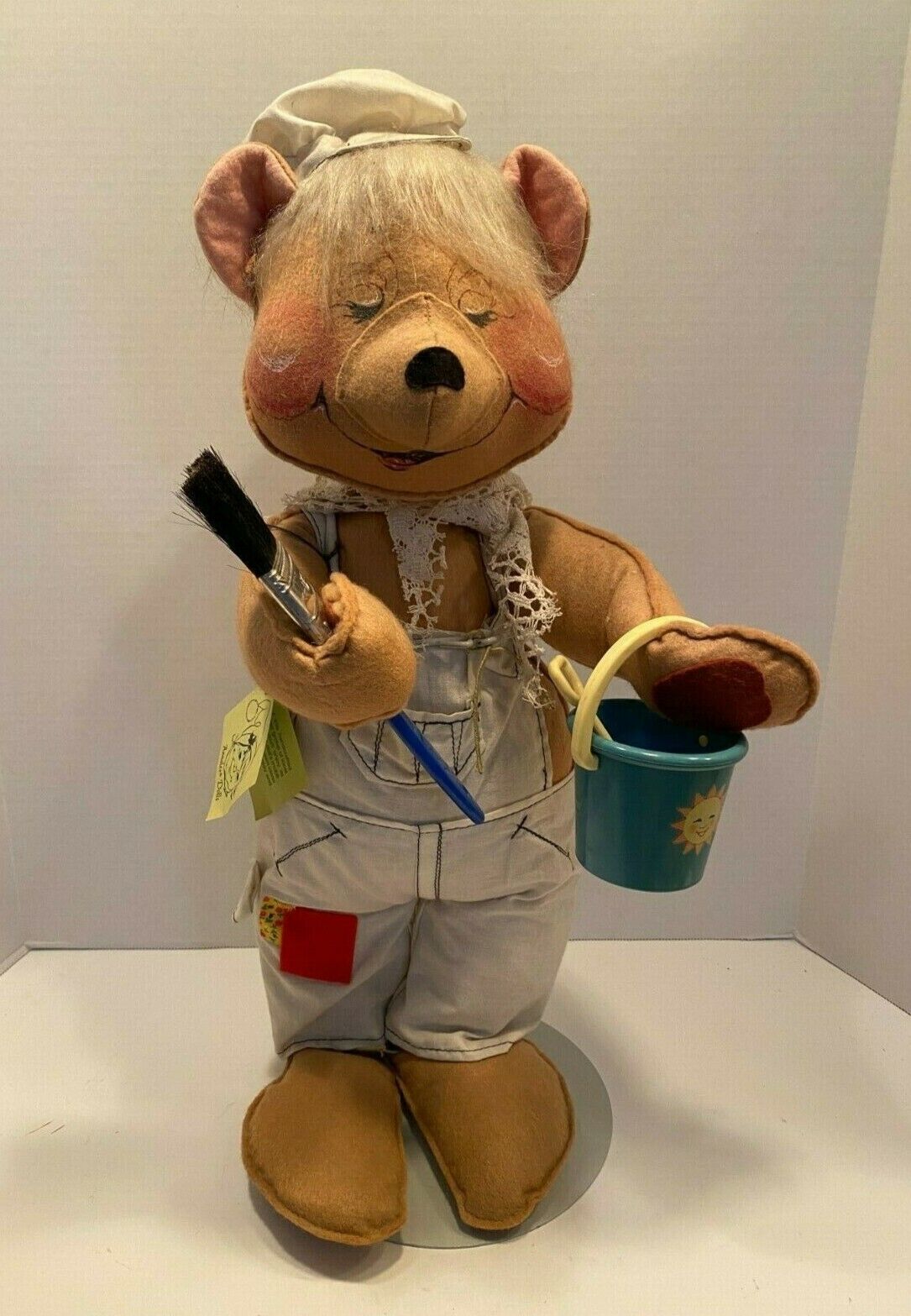 Vintage Annalee 18" Painter Bear