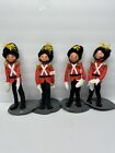 Annalee Doll Set of 4 Soldier British Guard 11” 1988 Toy