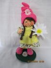 Annalee Exclusive 7 Happy Daisy Girl Gnome 850423 Limited New Tags & Bag