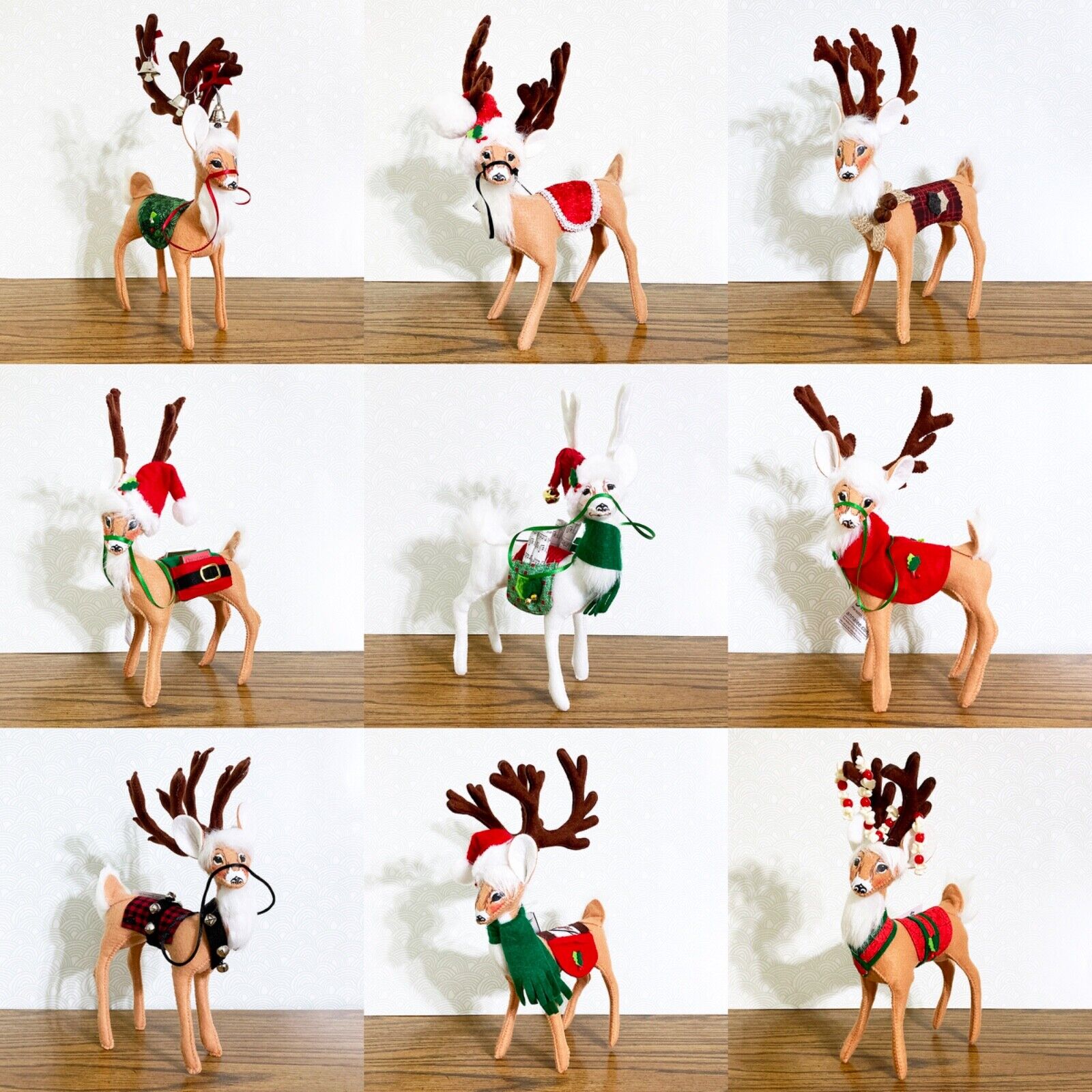 Annalee Reindeer Christmas Doll CHOOSE Retired Holiday 2016-2023