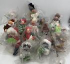 Vintage Annalee Doll Lot Of 15 Christmas, Carolers, Thanksgiving With Bags &Tags