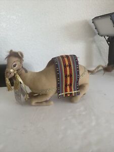1998 Annalee Doll Vintage Nativity Camel Multicolor Blanket RARE