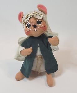 Annalee Christmas Nativity Shepherd Mouse  Doll Headress Robe 1 Tooth 2006 TAG