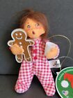 Annalee Doll Assembled In America Exclusive 3in Milk & Cookie Kid Ornament