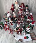 Lot Of 30 Vintage Annalee Christmas Dolls Some With Tags
