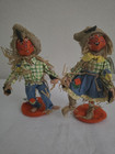 Annalee Scarecrow Couple. Prototypes.  Never Put In Production. One Of A Kind.
