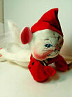 Annalee Dolls 10" Kitten w/Knit Mittens 1988 Christmas 8064 AL161 VINTAGE  DV48