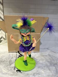 Annalee 2024 Exclusive 9in Mardi Gras Carnival! Brand New
